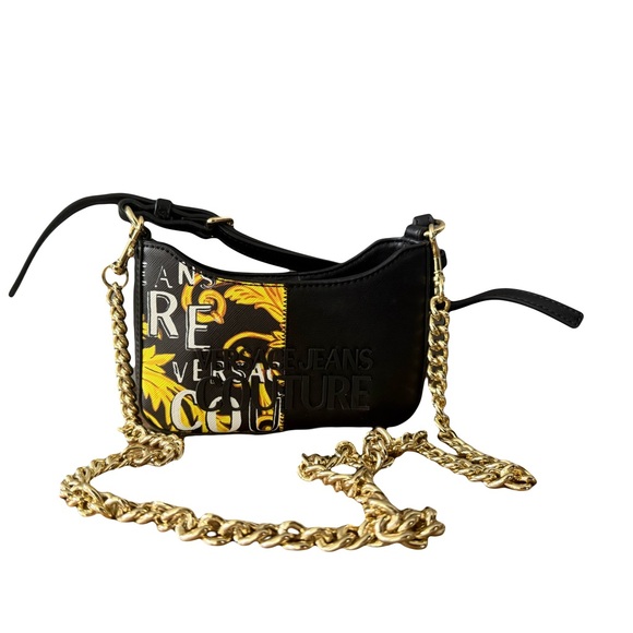 Versace Jeans Couture graphic logo print mini bag with crossbody strap - Picture 3 of 8